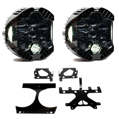 Baja Designs - DOT LP6 LEDヘッドライトキット - 2015-2024 Harley Davidson ロードグライド用