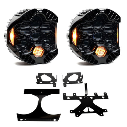 Baja Designs - DOT LP6 LEDヘッドライトキット - 2015-2024 Harley Davidson ロードグライド用