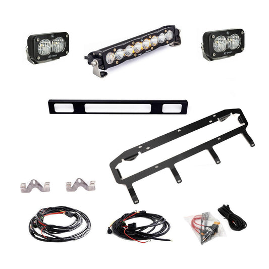 Baja Designs S8 10インチ／S2 Pro グリルライト交換キット - 2025年以降トヨタ 4Runner用（TRDプロ対応）