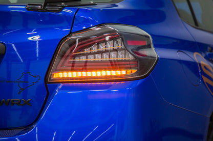 OLM Spec CR テールライト（クリアレンズ・ブラックベース）- 2015-2021 スバル WRX & STI用