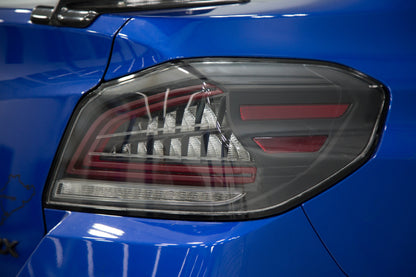 OLM Spec CR テールライト（クリアレンズ・ブラックベース）- 2015-2021 スバル WRX & STI用