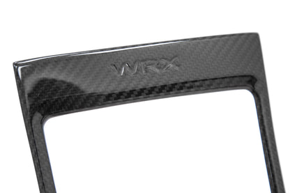 OLM LE ドライカーボンファイバー MTシフター トリムカバー - 2015年以降 WRX MT