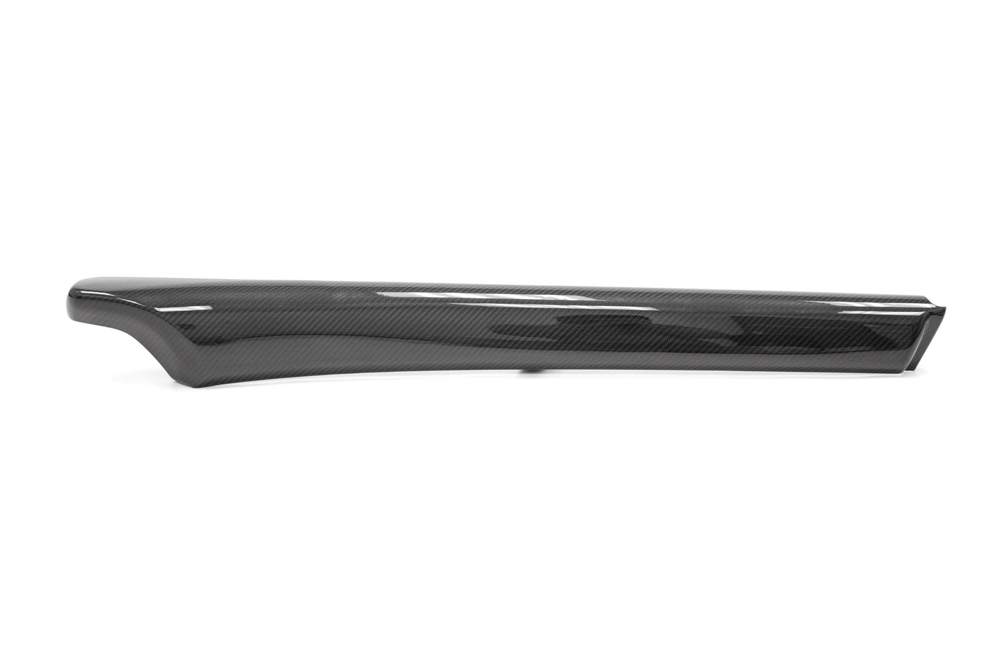 OLM LE ドライカーボン フロントドアトリム アッパーパネル - 2015-2021 WRX / STI用