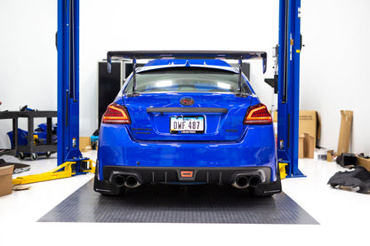 OLM Spec CR テールライト（レッドレンズ・ブラックベース）- 2015-2021 スバル WRX & STI用