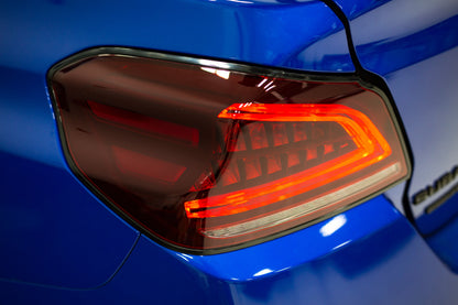 OLM Spec CR テールライト（レッドレンズ・ブラックベース）- 2015-2021 スバル WRX & STI用