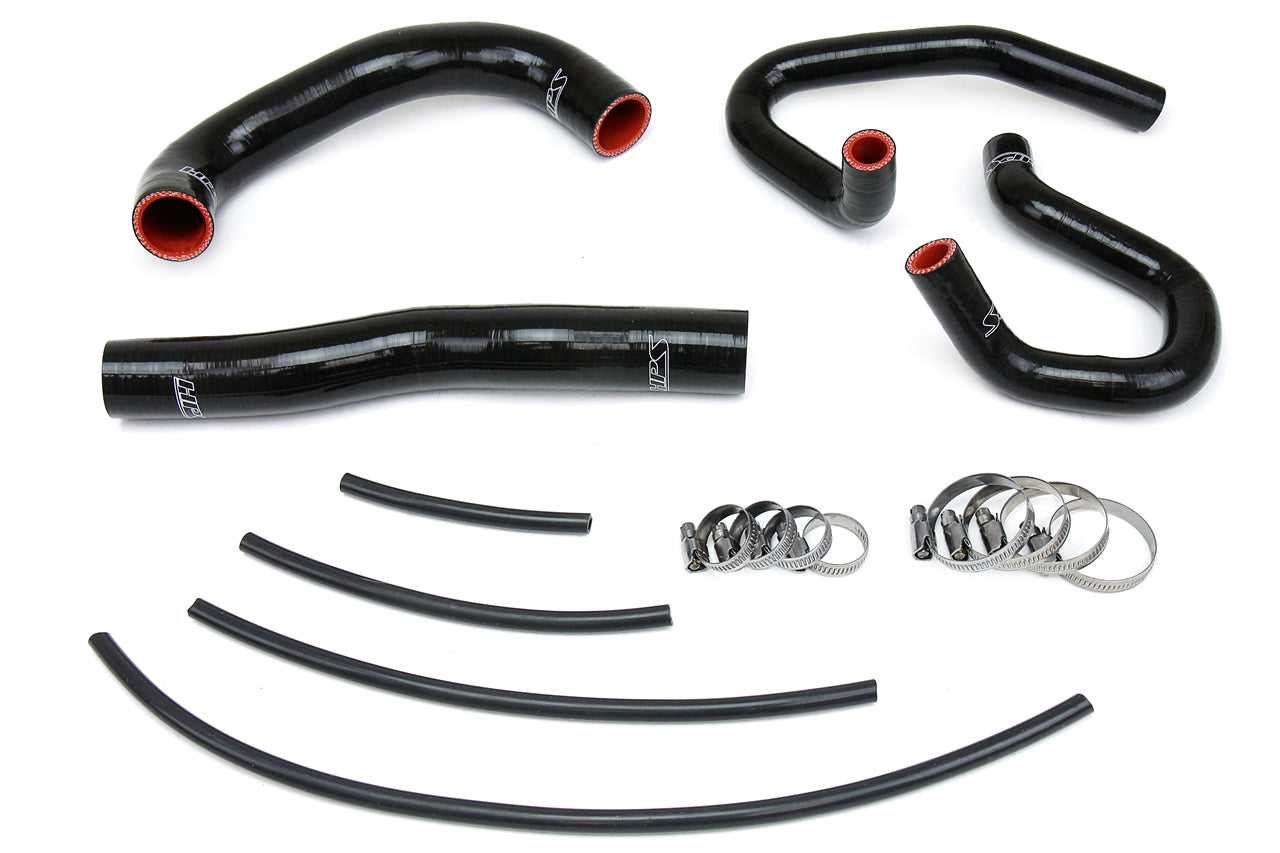 HPS シリコン ホース キット - ラジエーターおよびヒーター ホース 57-1324-BLK