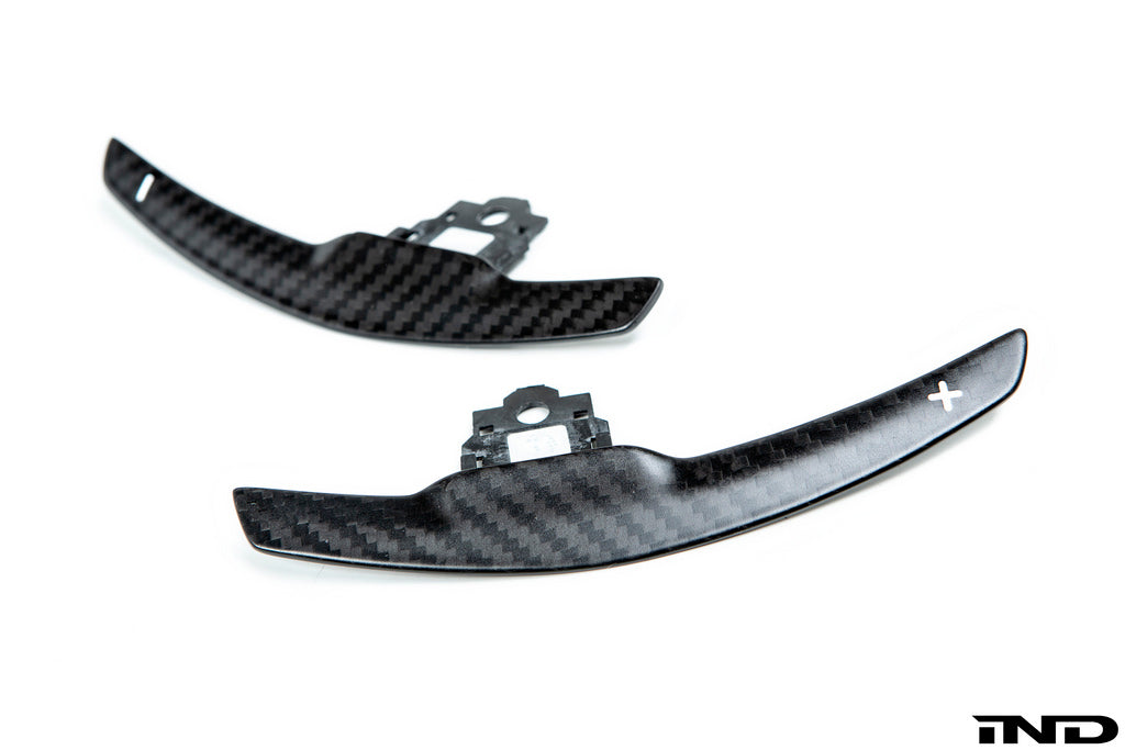 AutoTecknic f chassis dry carbon shift paddle set dct - iND Distribution