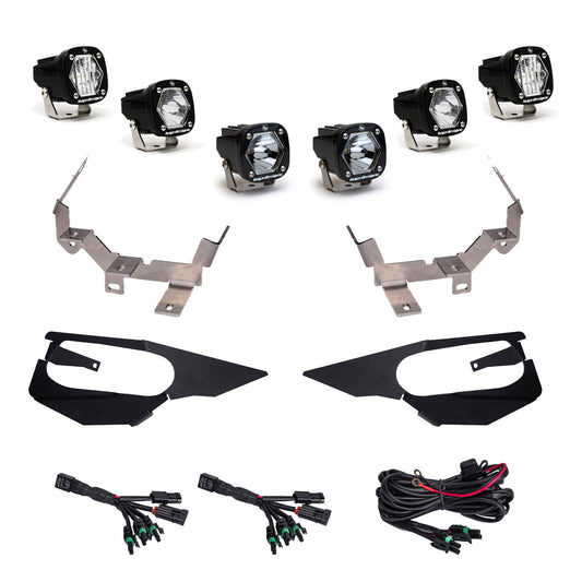 Baja Designs 2023-2024 Kawasaki Teryx KRX 1000 S1/Unlimited LEDヘッドライトキット
