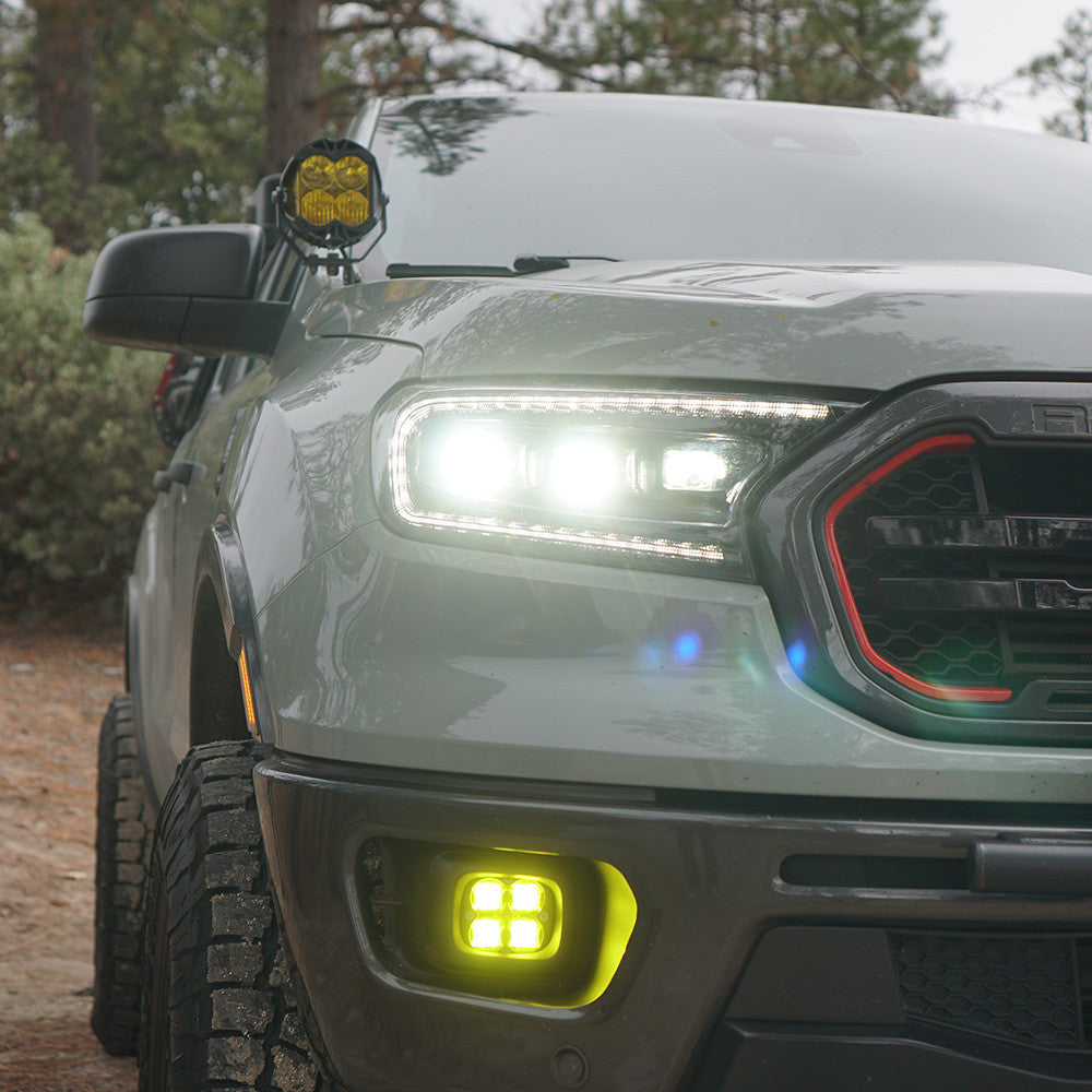 Baja Designs Ford Ranger（2019年以降）／Bronco プラスチックバンパー（2021年以降）用フォグポケットキット