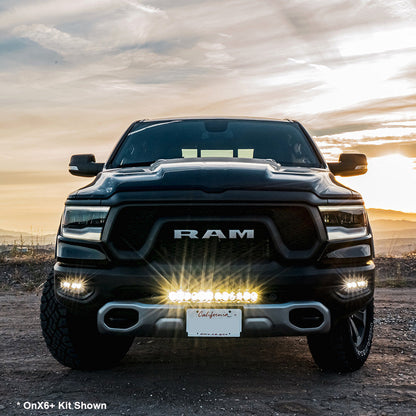Baja Designs 19-24 ダッジ RAM S8/OnX6+ 20インチ バンパーライトバーキット - RAM 2019-24 1500 NOTE Rebel