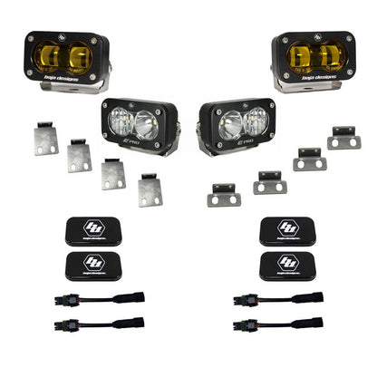 Baja Designs 21-23年式フォード F-150 ラプター／22-23年式ブロンコ ラプター S2 SAE フォグポケットキット -