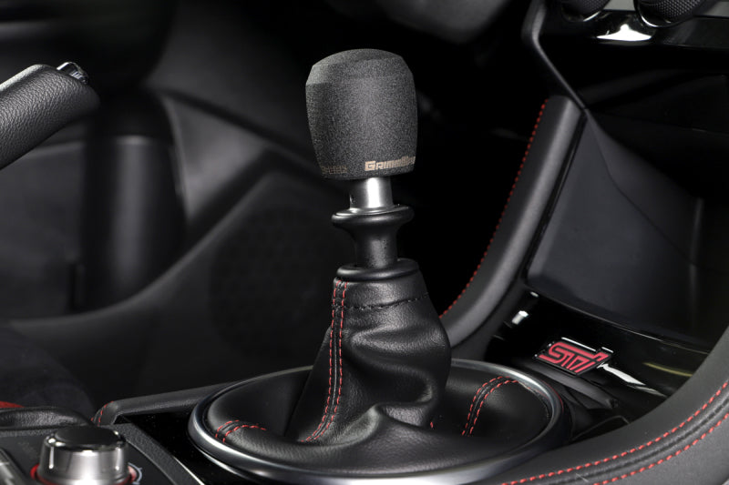 GrimmSpeed スタビーシフトノブ ステンレス ブラック M12×1.25 | 汎用