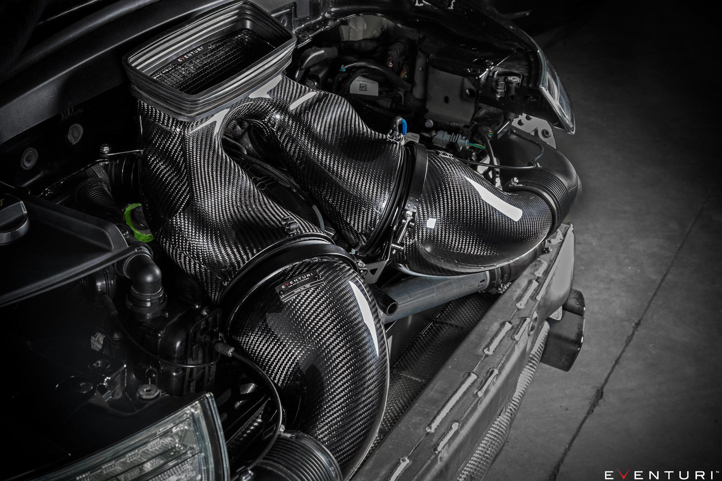 Eventuri porsche 991 turbo turbo s carbon intake system - iND Distribution