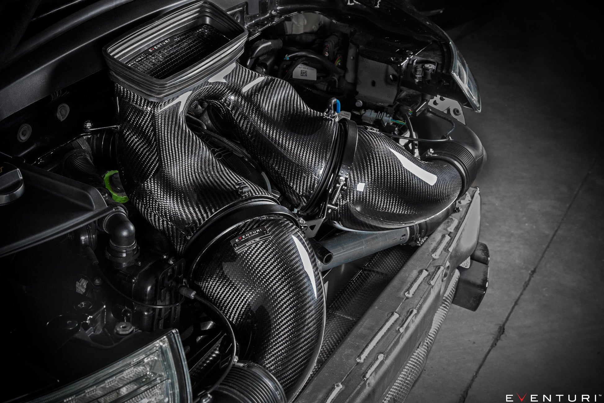 Eventuri porsche 991 turbo turbo s carbon intake system - iND Distribution