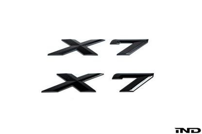 iND g07 x7 painted trunk emblem - iND Distribution