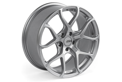APR A01 フローフォームド - 18x8.5 - 5x112 - ET45 - ハブ径66.5mm - ハイパーシルバー ホイール