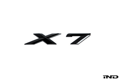 iND g07 x7 painted trunk emblem - iND Distribution