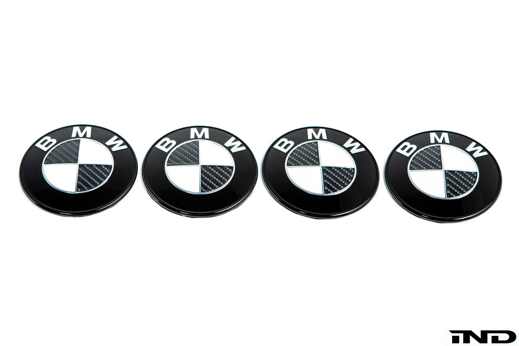 IND BMW カーボン ラウンデルセット