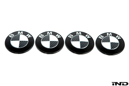 IND BMW カーボン ラウンデルセット