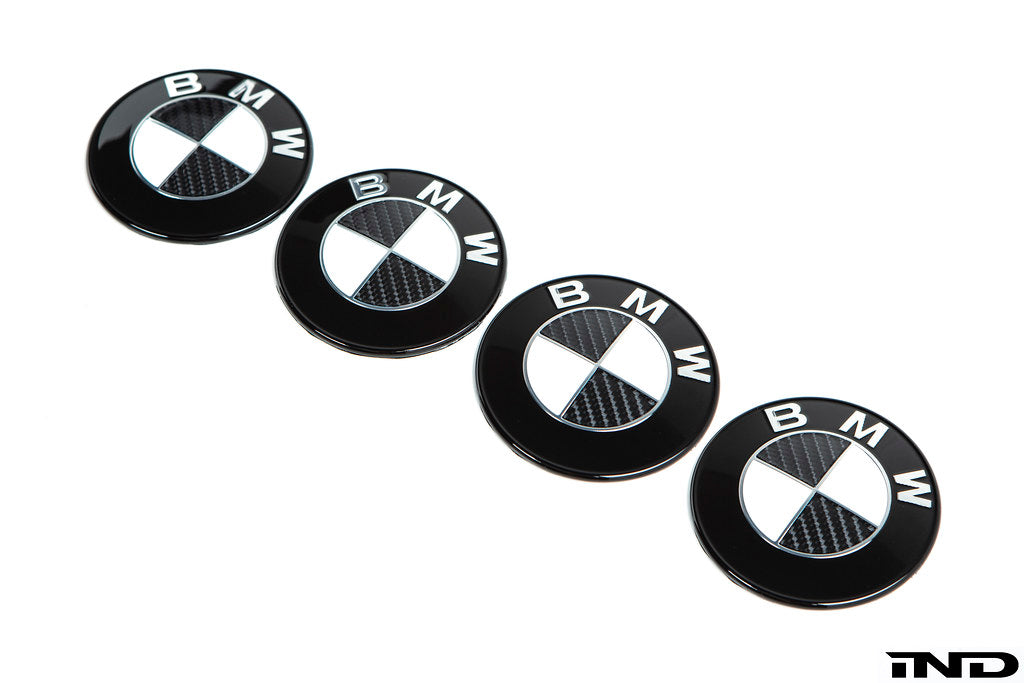 IND BMW カーボン ラウンデルセット