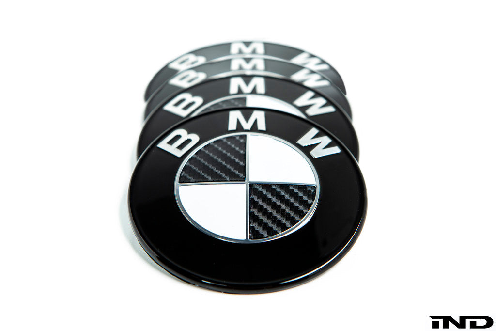 IND BMW カーボン ラウンデルセット