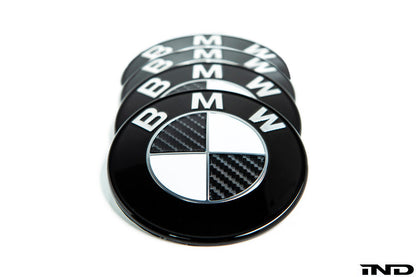 IND BMW カーボン ラウンデルセット