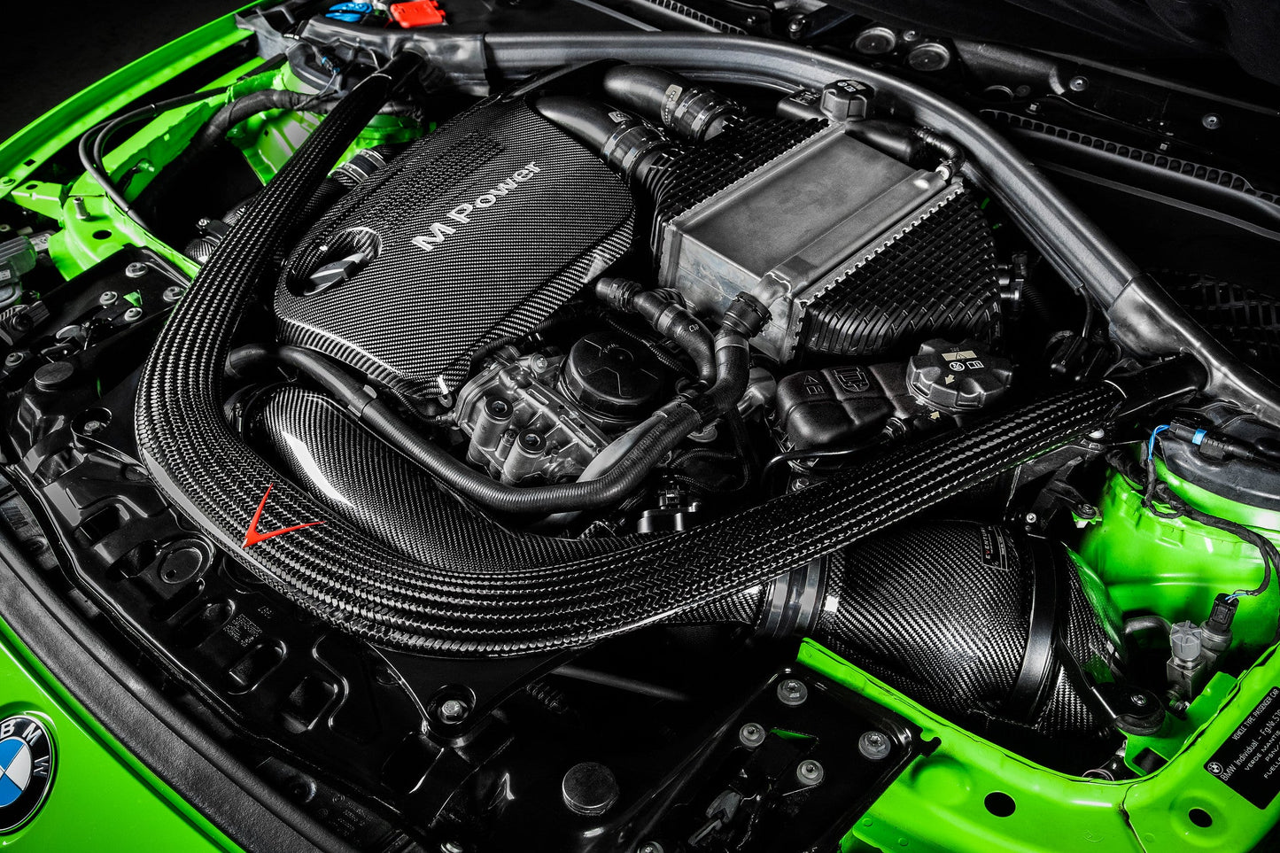 Eventuri f8x m3 m4 carbon fiber intake system - iND Distribution