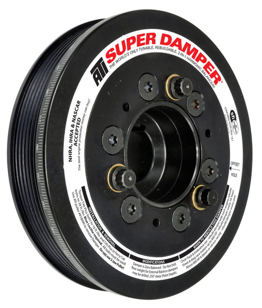 ATI ダンパー - 6.78インチ（約172mm） - アルミ製 - 6溝 - トヨタ スープラ - 1994-1998年 - JZA80 - 15％オーバードライブ - gatK06077 必須