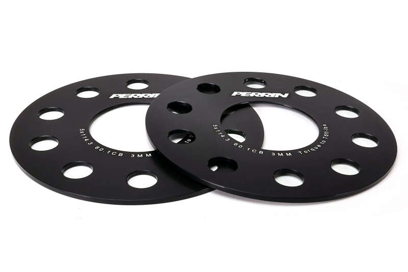 Perrin 23-26 トヨタ GR カローラ 60.1mm ハブ径 / 5x114.3 PCD ホイールスペーサー - 3mm