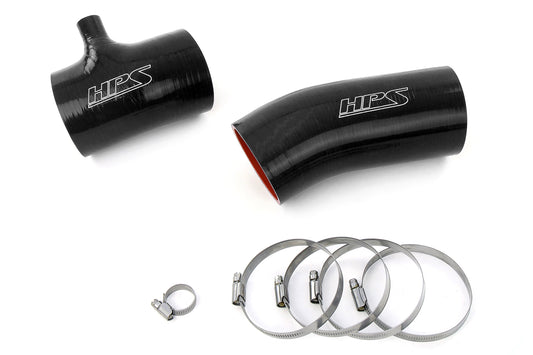HPS シリコンホースキット - エアインテークホース 57-2104-BLK