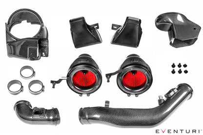 Eventuri f8x m3 m4 carbon fiber intake system - iND Distribution