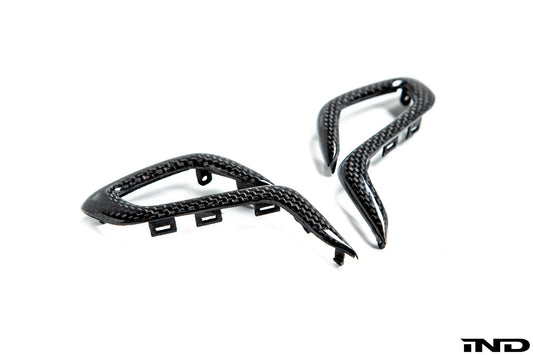 AutoTecknic F9X M5 / X3M / X4M - カーボンファイバー ギアセレクターサイドカバー