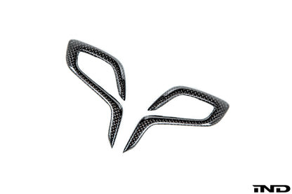 AutoTecknic F9X M5 / X3M / X4M - カーボンファイバー ギアセレクターサイドカバー