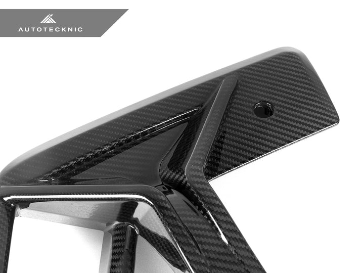 AutoTecknic F97 X3M / F98 X4M LCI カーボンフロントバンパートリムセット
