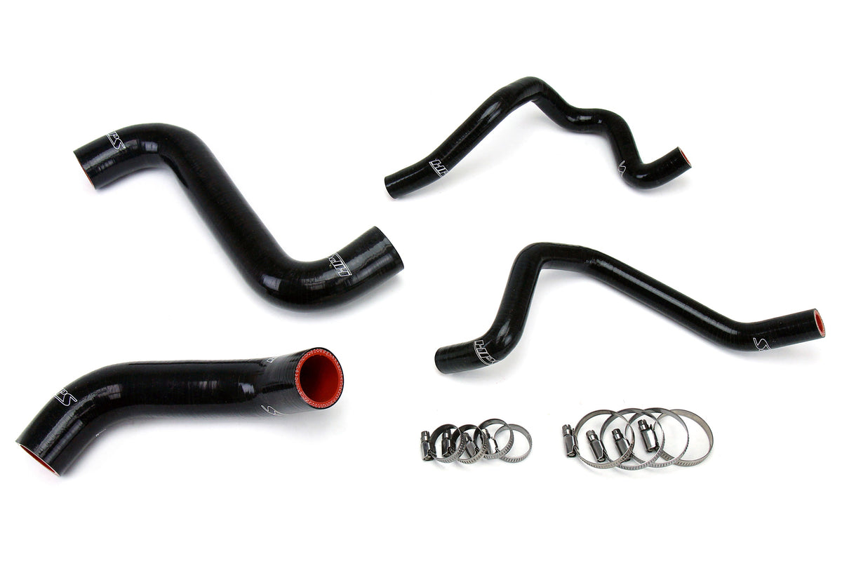 HPS シリコン ホース キット - ラジエーターおよびヒーター ホース 57-1811-BLK