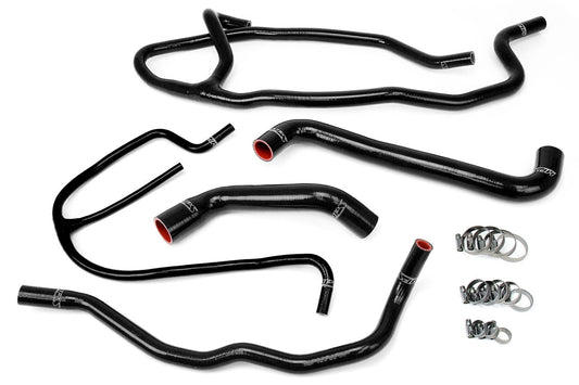 HPS シリコン ホース キット - ラジエーターおよびヒーター ホース 57-1277-BLK