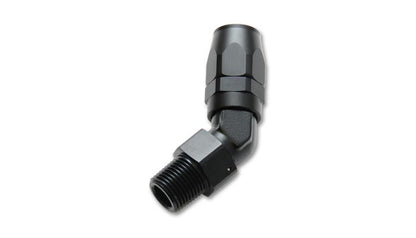 Vibrant -8AN 1/2NPT オス 45度 ホースエンドフィッティング