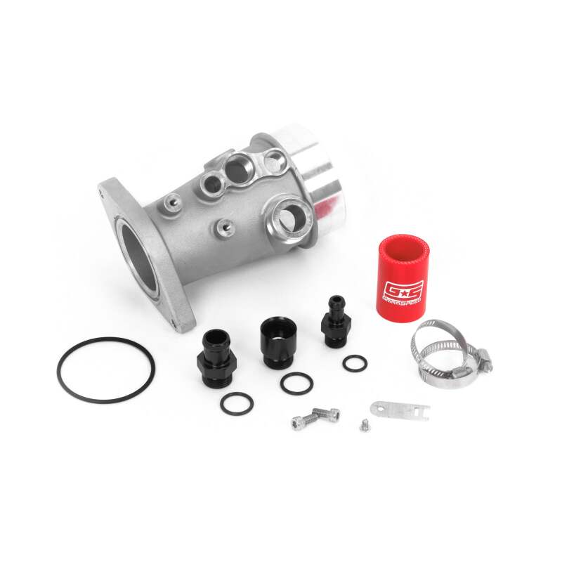 GrimmSpeed アルミ鋳造タービンインレット V2 | スバル 2015-2021年 WRX / 2014-2018年 フォレスターXT