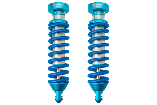 King Shocks 99-06 トヨタ タンドラ フロント 2.5インチ径（約63.5mm）コイルオーバー 内蔵リザーバー（ペア）
