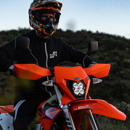 Baja Designs KTM XL80 (DC) ヘッドライトキット Hi-Low ハーネス付き - KTM 2024 350 EXC-F・500 EXC-F・450 XCF-W・350 XW-F・500 XW-F対応
