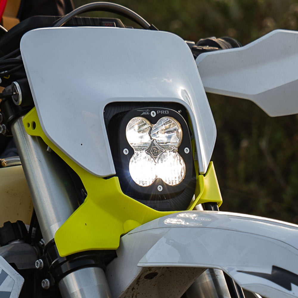 Baja Designs XL40（D/C）LEDヘッドライトキット＋Hi-Lowハーネス - Husqvarna FE-S（'24-25）