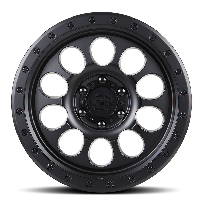 Lock Off-Road Wheels 50CAL- マットブラック