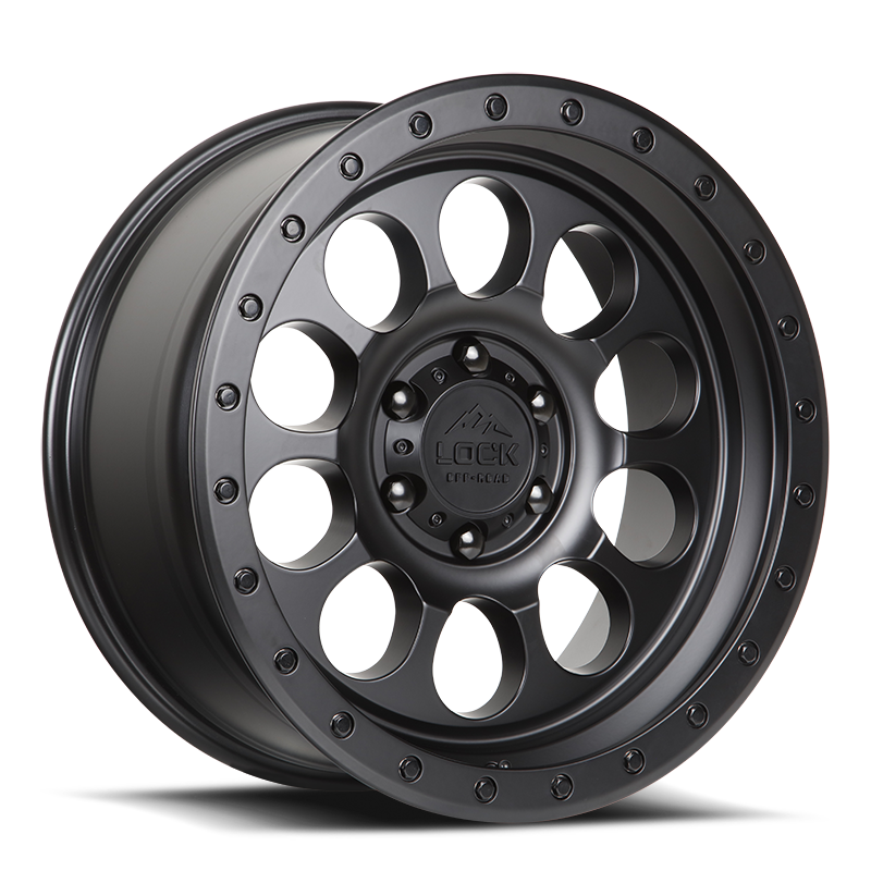 Lock Off-Road Wheels 50CAL- マットブラック