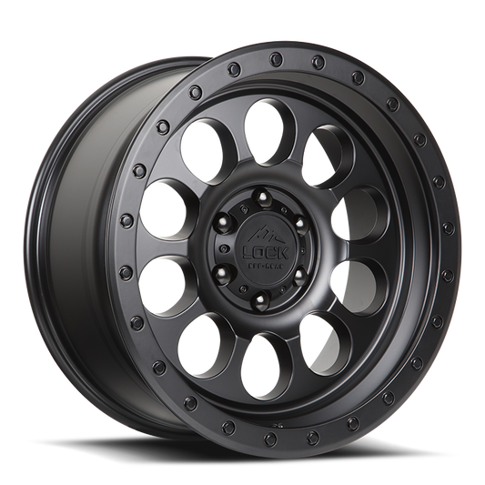Lock Off-Road Wheels 50CAL- マットブラック