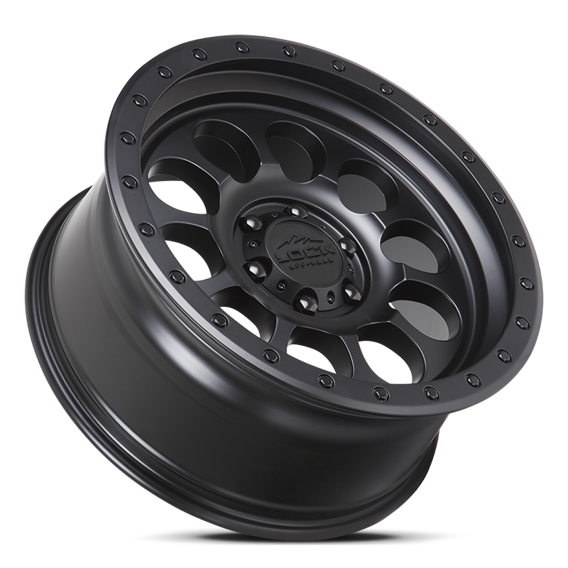 Lock Off-Road Wheels 50CAL- マットブラック