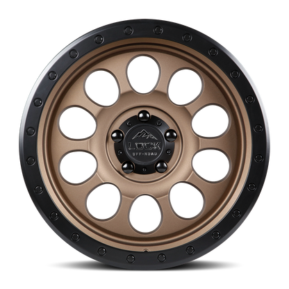 Lock Off-Road Wheels 50CAL - マットデザートブロンズ