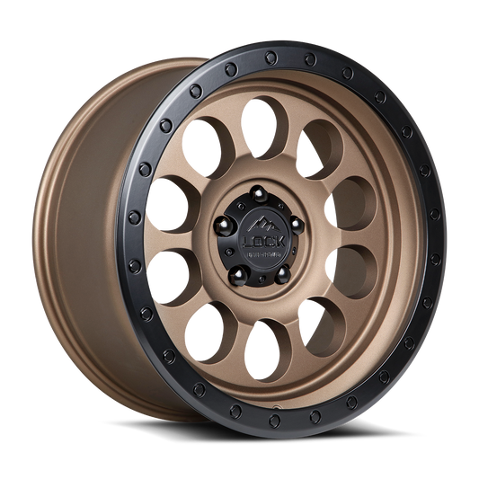 Lock Off-Road Wheels 50CAL - マットデザートブロンズ