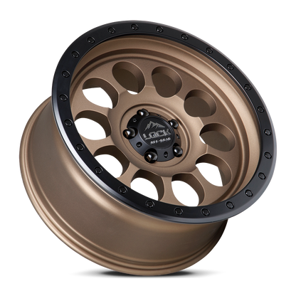 Lock Off-Road Wheels 50CAL - マットデザートブロンズ