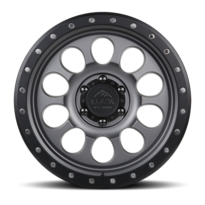 Lock Off-Road Wheels 50CAL- マットグレー