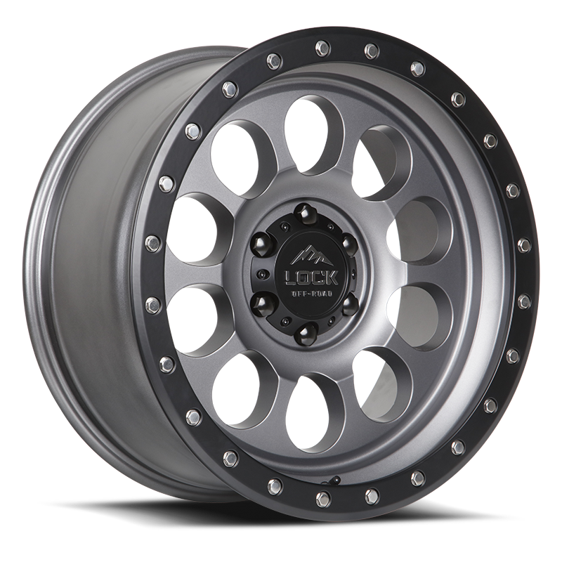 Lock Off-Road Wheels 50CAL- マットグレー